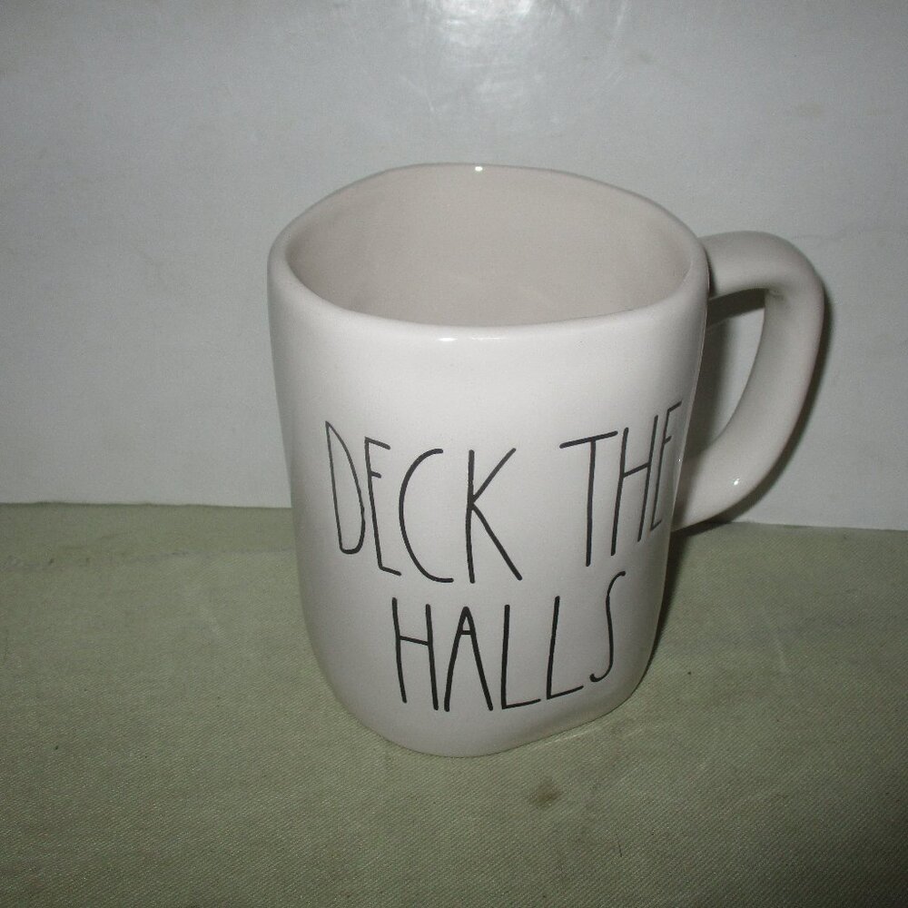 RAE DUNN DECK THE HALLS MUG